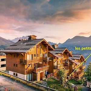 Les Petits Eterlous T3 36m2 A Puy St Vincent 1800 Alpes Du Sud 6 Personnes Parking Prive Couvert Puy-Saint-Vincent